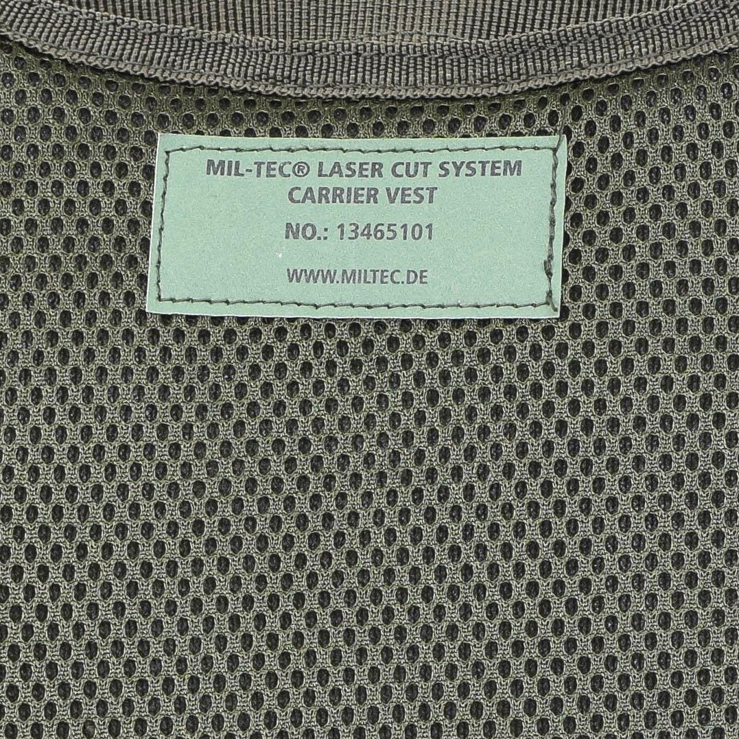 MIL-TEC laser gesneden modulaire plaat drager tactische gevechtsvest molle olijf