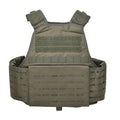 MIL-TEC laser gesneden modulaire plaat drager tactische gevechtsvest molle olijf