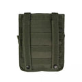 Pochette de ceinture tactique découpée au laser MIL-TEC, étui utilitaire de terrain, grand sac molle olive