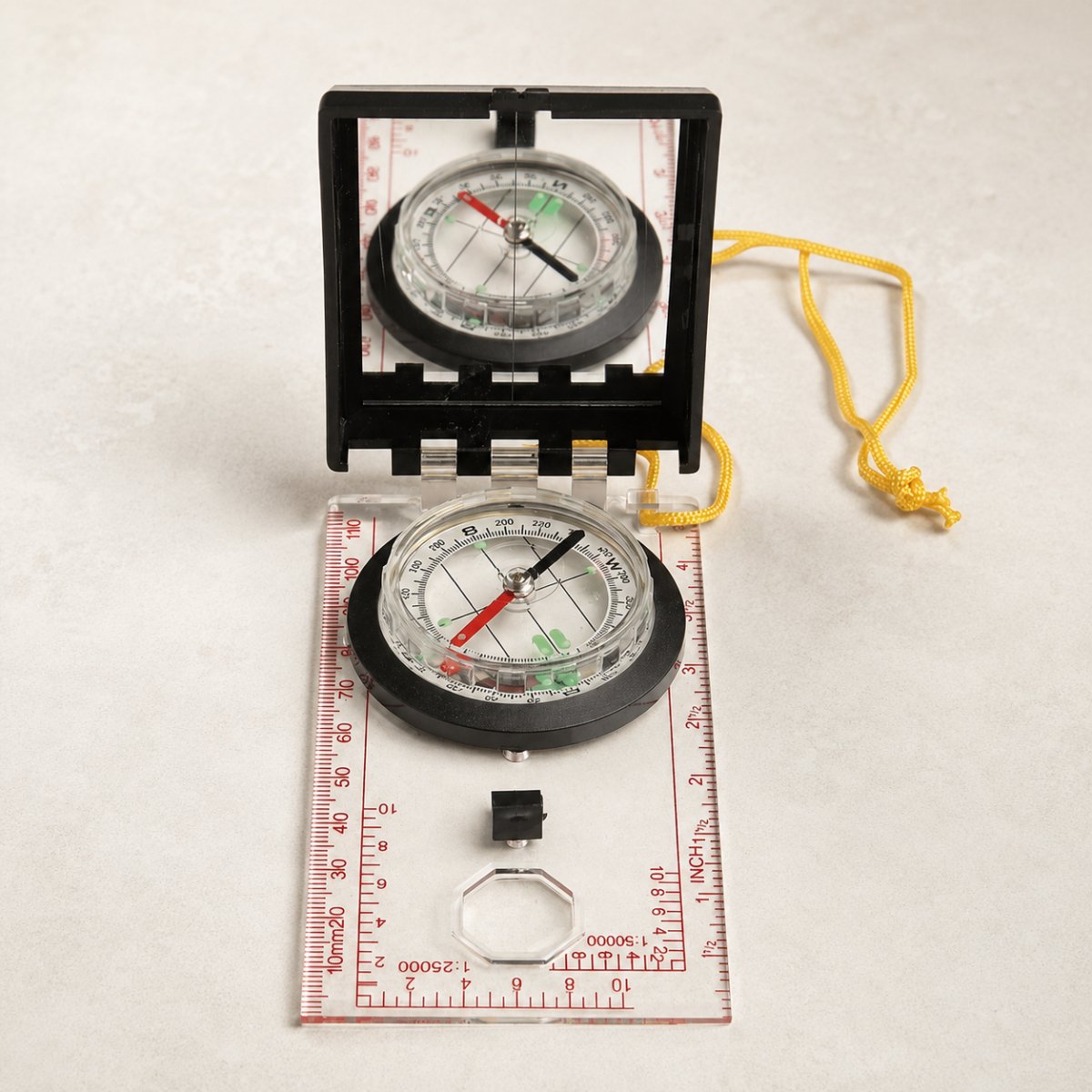 Mil-Tec Carte Boussole Housse de Protection Miroir Randonnée Camping Navigation