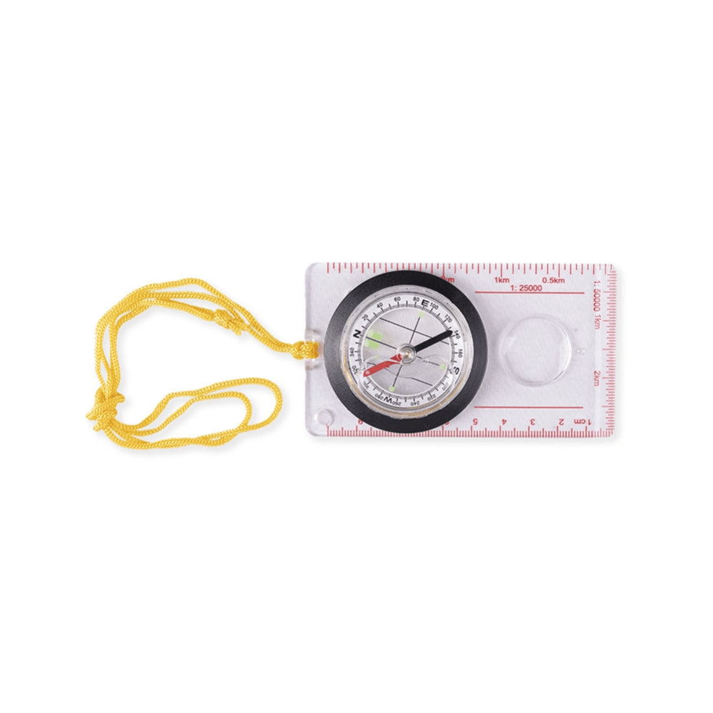 Mil-Tec Map Compass Transparante basisplaat Wandelen Campingnavigatietool