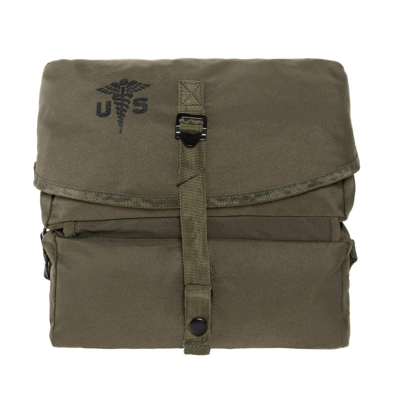 MIL-TEC Medical Bag Kit 7L Main Pocket 2 Way Zippers Verstelbare Strap Olive