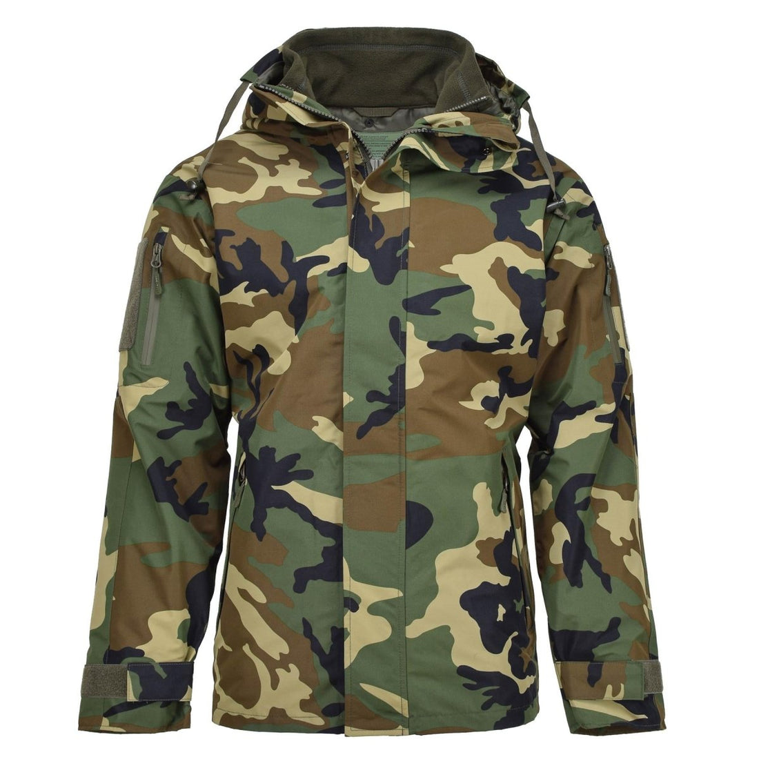 Veste d'hiver doublée style militaire GEN II MIL-TEC Parka softshell camouflage boisé