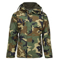 Veste d'hiver doublée style militaire GEN II MIL-TEC Parka softshell camouflage boisé