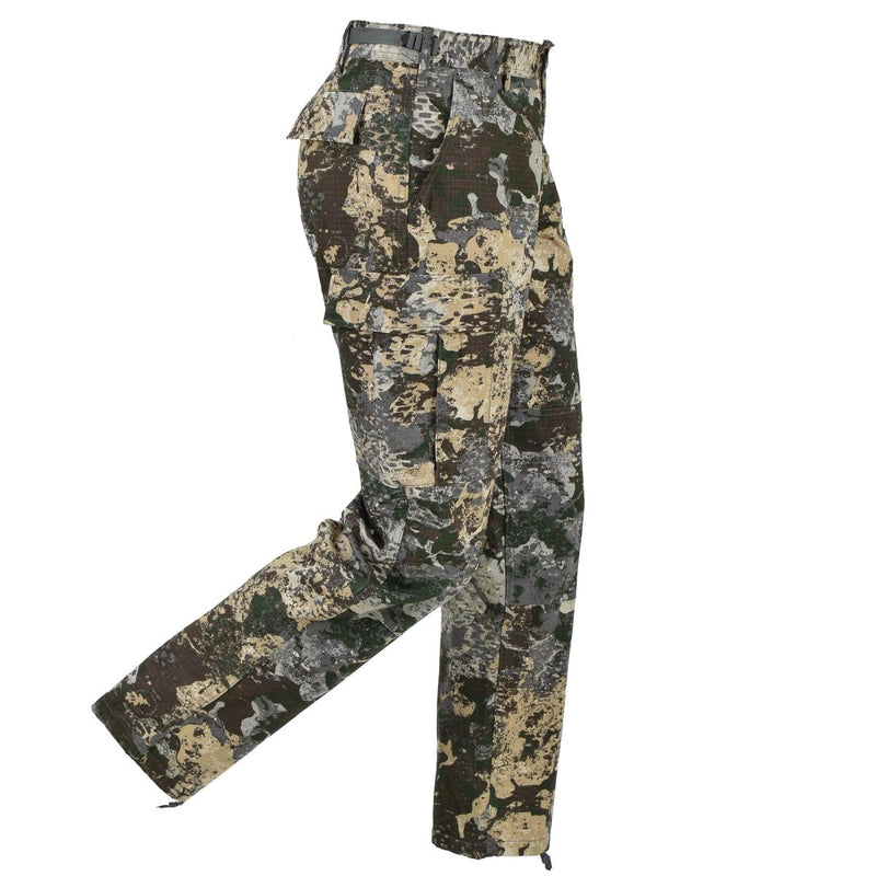 MIL - TEC Military US BDU field pants R/S trousers camouflage adjustable waist - GoMilitar