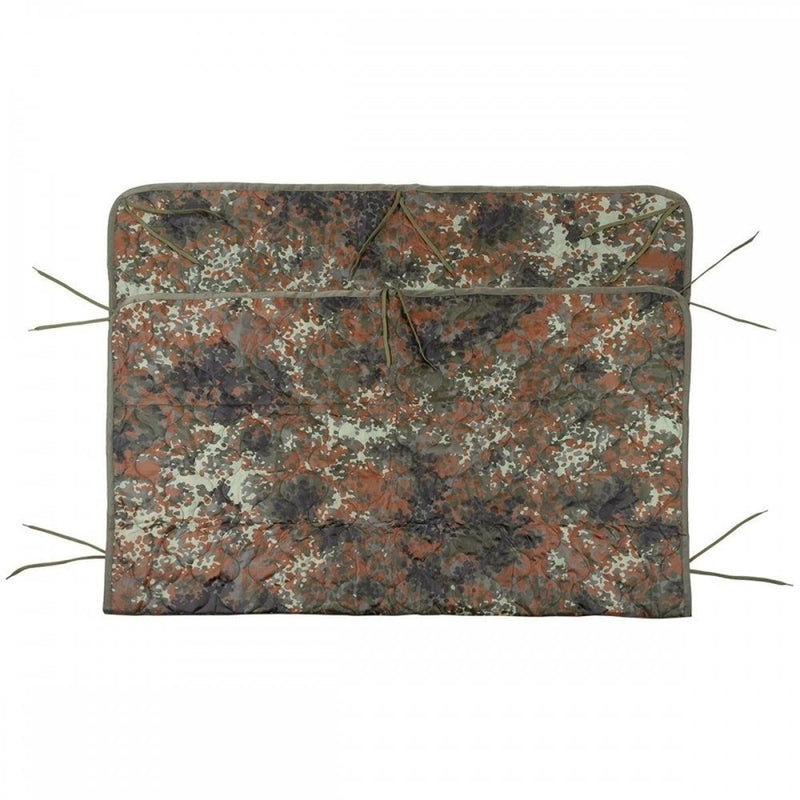 Mil-tec poncho liner steppdecke 210x150cm sèche rapidement le sac de compression