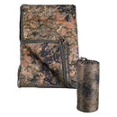 MIL-TEC PONCHO LINER STEPPDECKE 210X150CM DROGEN SNEL COMPRESSIE ZAK