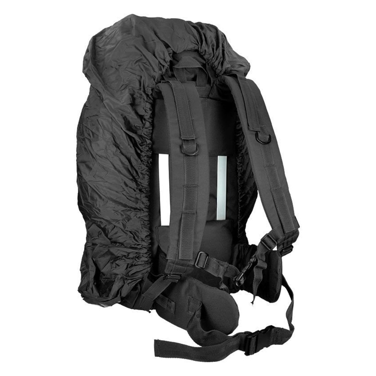 Mil-Tec Ranger Tactical Backpack Hiking Camping Trekking Daypack 75L Black Bag
