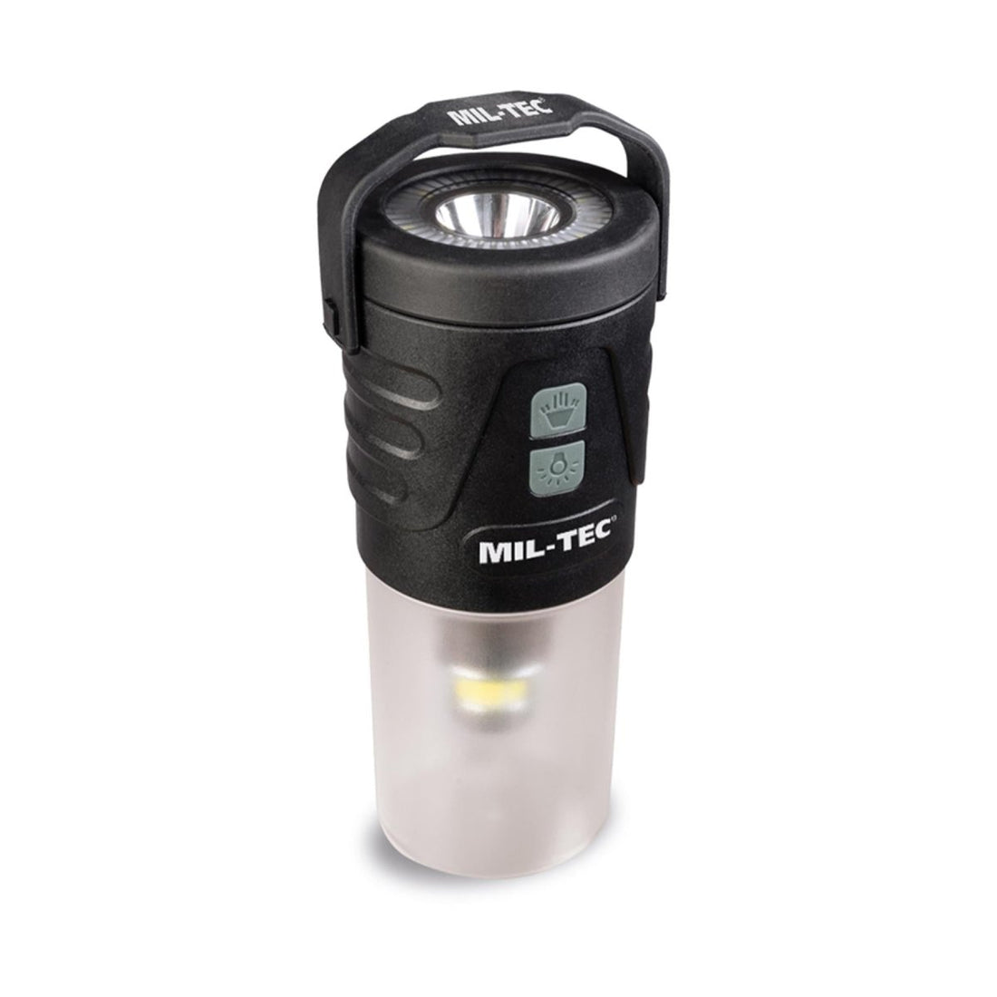 MIL-TEC Lanterne rechargeable LED Lampe de poche de camping extérieure USB-C 410 lumens
