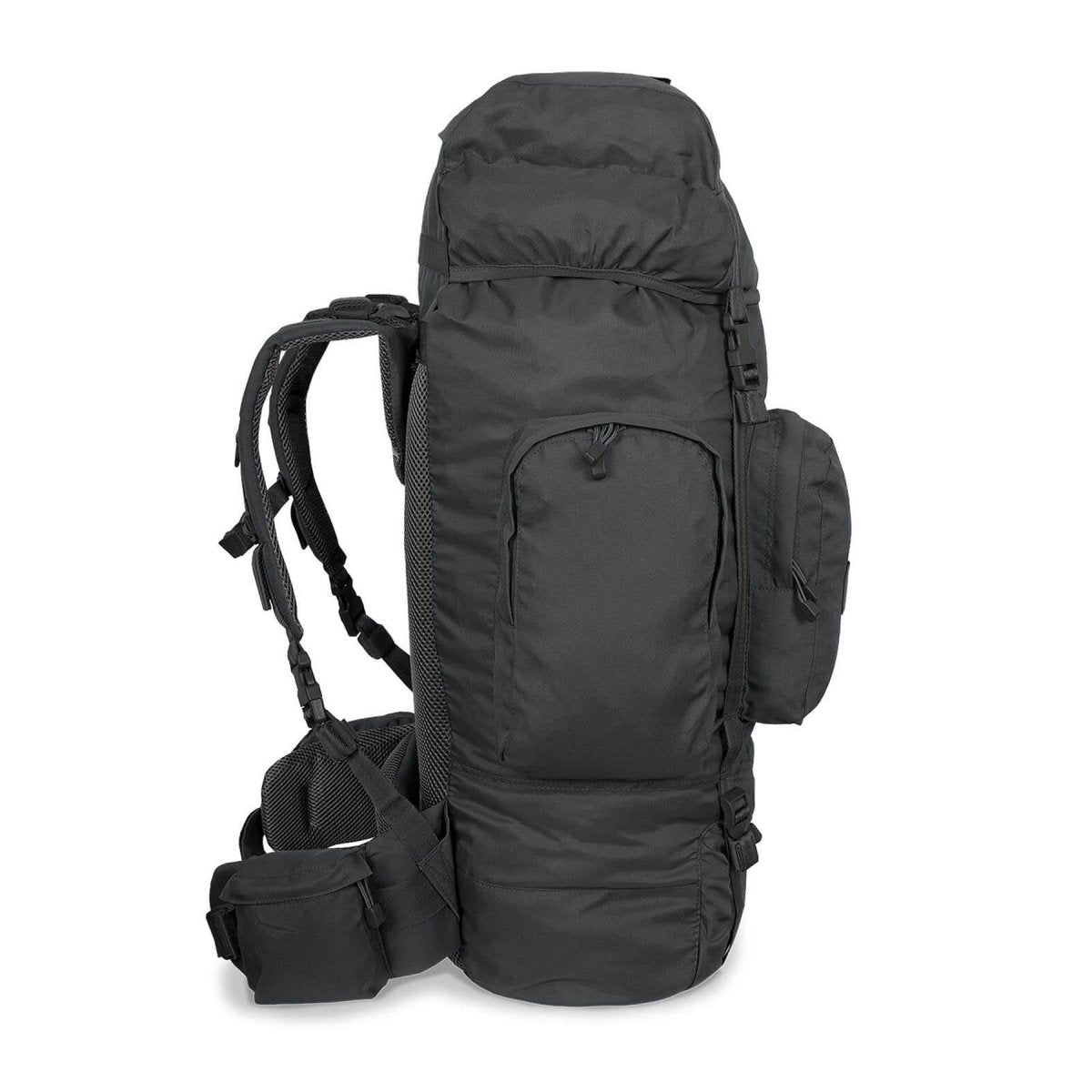 Sac à dos tactique MIL-TEC RECOM pour randonnée, trekking, grande taille, 88 L, noir