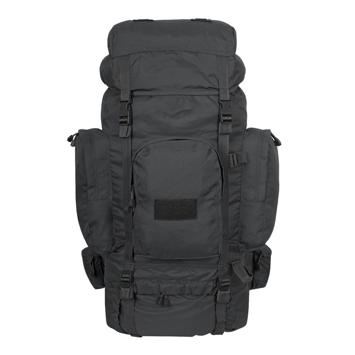 Sac à dos tactique MIL-TEC RECOM pour randonnée, trekking, grande taille, 88 L, noir