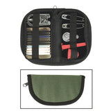 Mil-Tec Kit de couture pochette voyage camping réparation kit de survie Olive Darb