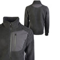 Mil-Tec Sherpa Fleece Jack Bearforce Warm Teddy Fleece Outdoor Zwart