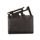 MIL-TEC Survival Tool RVS Outdoor Multi Tool Pouch Inclusief Zwart