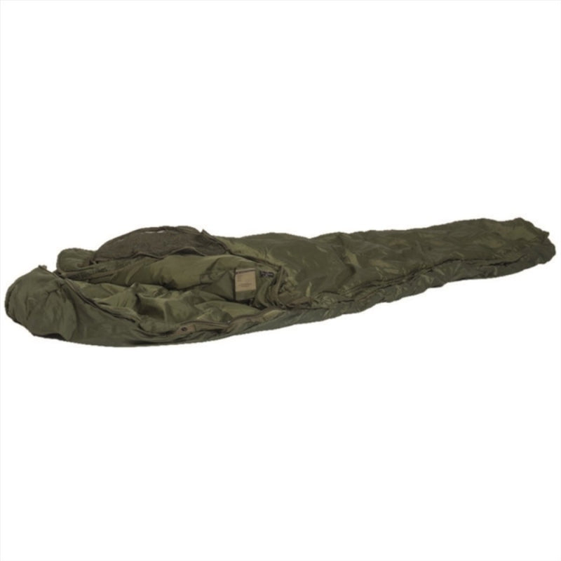 Mil-Tec Tactical 3 Sleeping Bag Teflon gecoate thermolite isolatie Olijf
