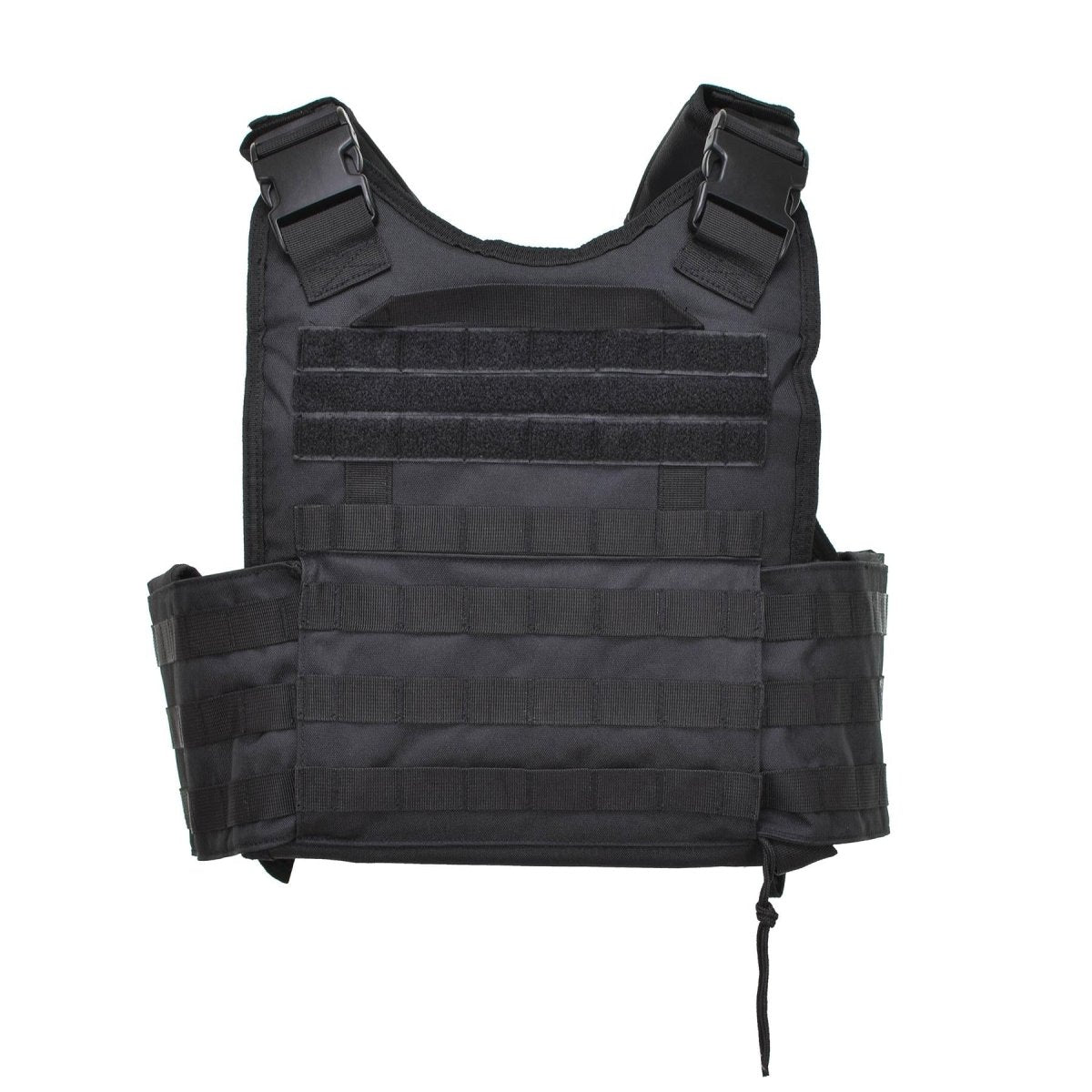 Gilet porte-plaque de défense tactique MIL-TEC, équipement de combat, système noir