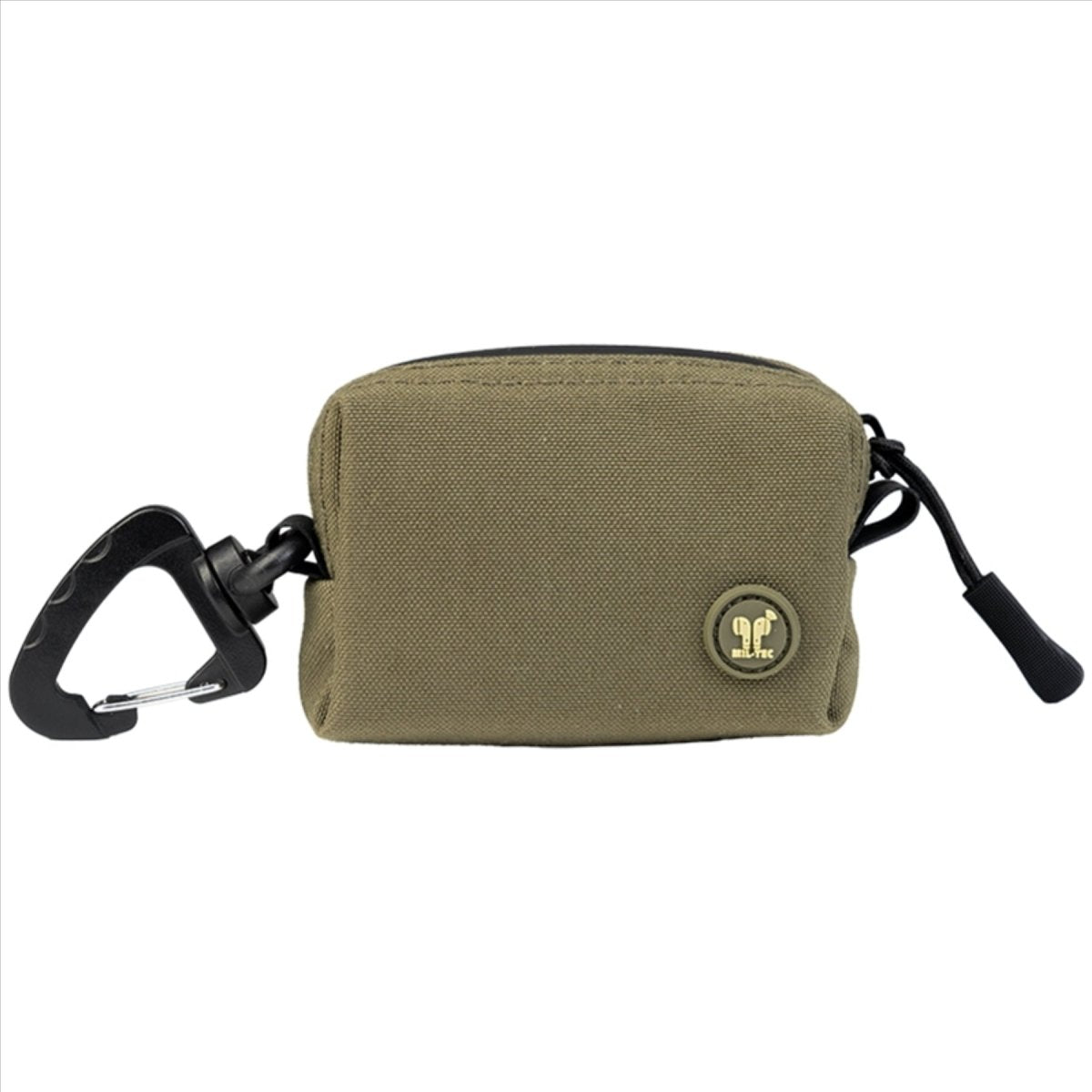 Pochette tactique pour écouteurs MIL-TEC, utilitaire de fixation avec mousqueton à fermeture éclair 700D