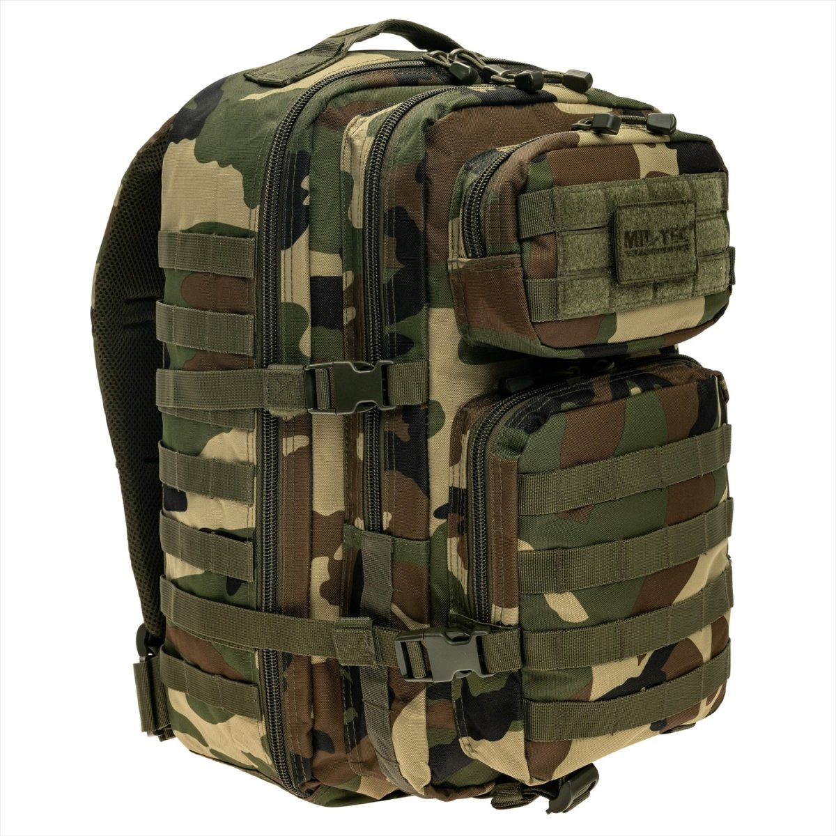 Mil-Tec US Assault Tactical Backpack 36L Ergonomic Formed Padided épaules