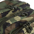 Mil-Tec U.S. Assault Trekking Rucksack 36l Backpack Woodland Camo Hiking Daypack