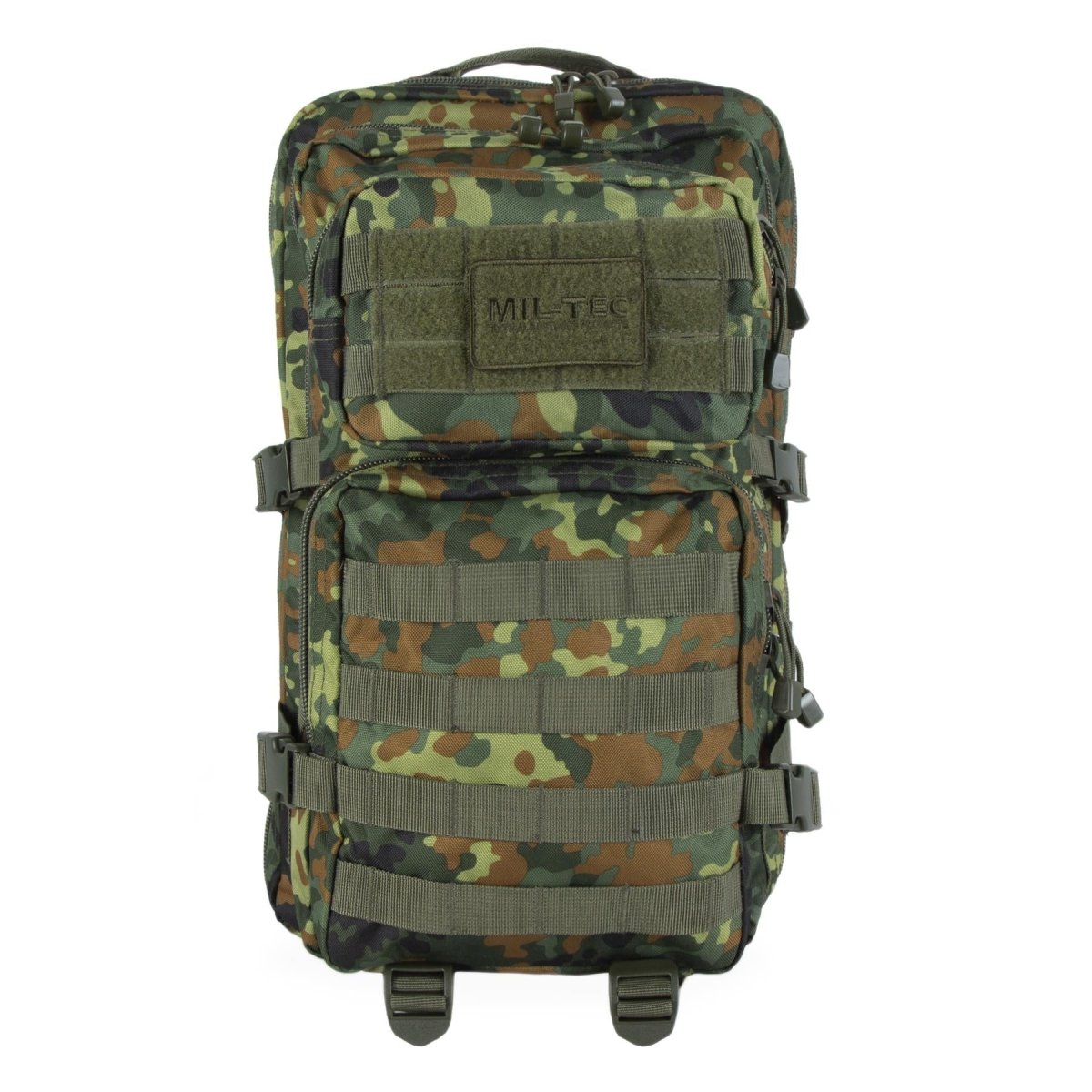 Mil-Tec U.S. Assault Trekking Rucksack Grote 36l Backpack Flecktarn Daypack Bag
