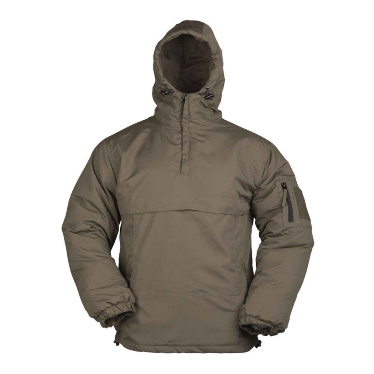 Mil-Tec Winter Combat Jacket Tactische Anorak Fleece voering Winddicht Olijfgroen