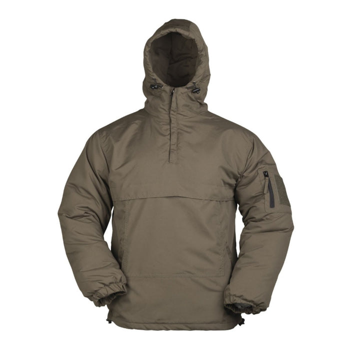 Mil - Tec Veste de combat d'hiver Anorak tactique Doublure polaire coupe-vent Olive - GoMilitar