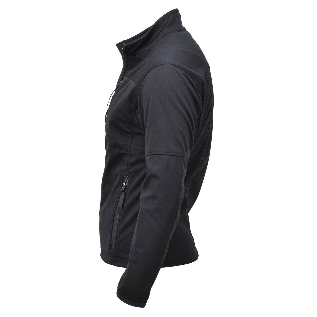 Veste coupe-vent style militaire coupe-vent membrane gore-tex imperméable noire