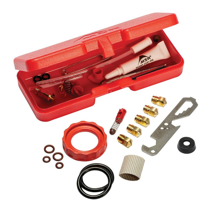 MSR Expedition Stove Service Kit Maintenance Réparations Préparation sur le terrain Rouge - GoMilitar