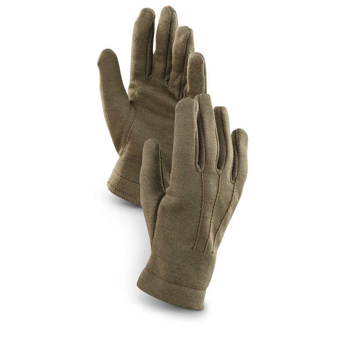 Nouveaux gants d'origine de l'armée italienne Gants de laine militaire italien Olive d'hiver