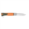 Opinel N°12 Explore Opvouwbaar zakmes van 10 cm, 12C27 roestvrijstalen mes
