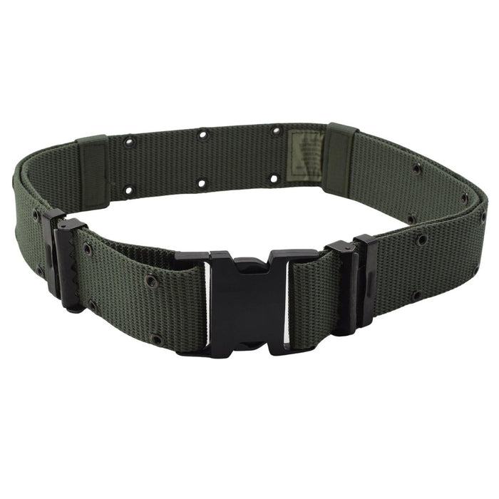Originele Amerikaanse Militaire Pistoolriem LC2 Gatkoppeling Tactisch Nylon Olijfgroen - GoMilitar
