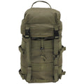 Originele Oostenrijk militaire tactische rugzak afneembare bovenklep 25l od green