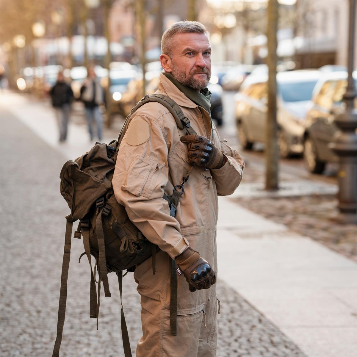 Originele Oostenrijk militaire tactische rugzak afneembare bovenklep 25l od green