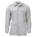 Chemises classiques originales de l'armée autrichienne, uniforme léger à manches longues, gris, NEUF
