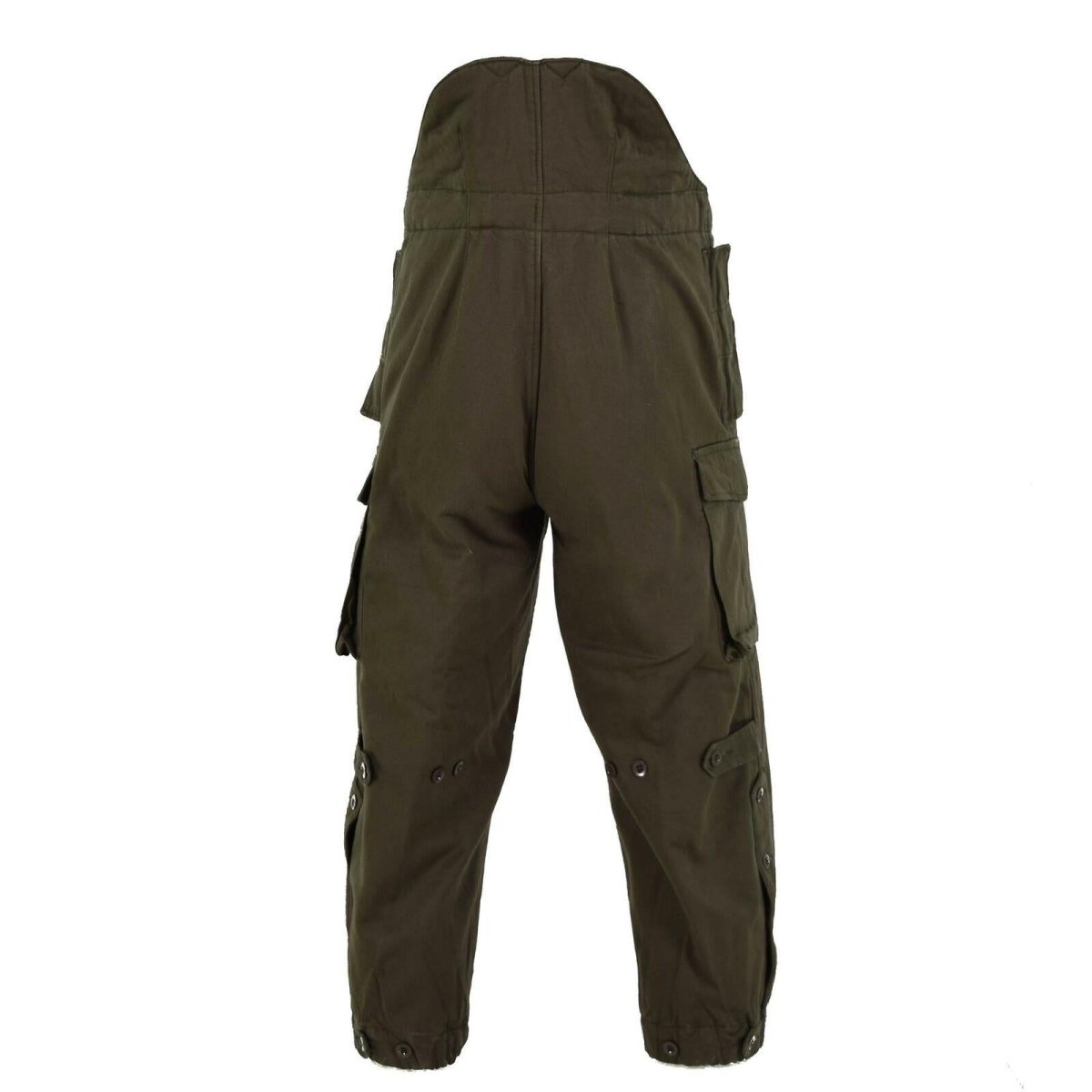 Pantalon de combat original de l'armée autrichienne, salopette militaire olive OD avec bretelles, NEUF