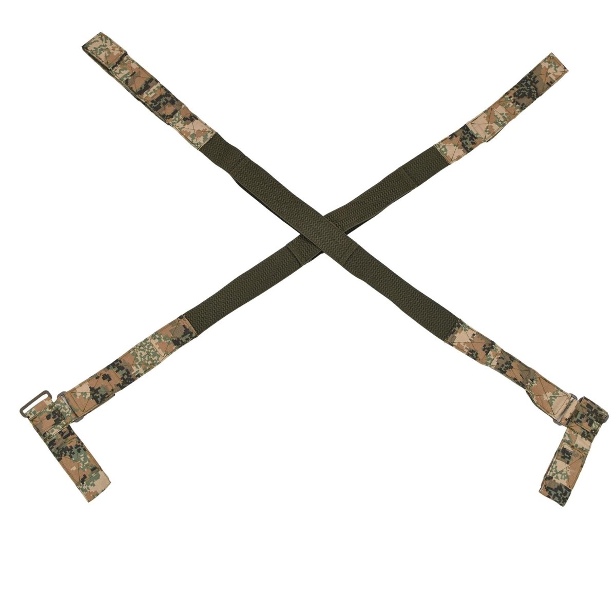 Originele Oostenrijkse legergevechtsbretels Uniforme tactische uitrusting Tarnanzug Camo