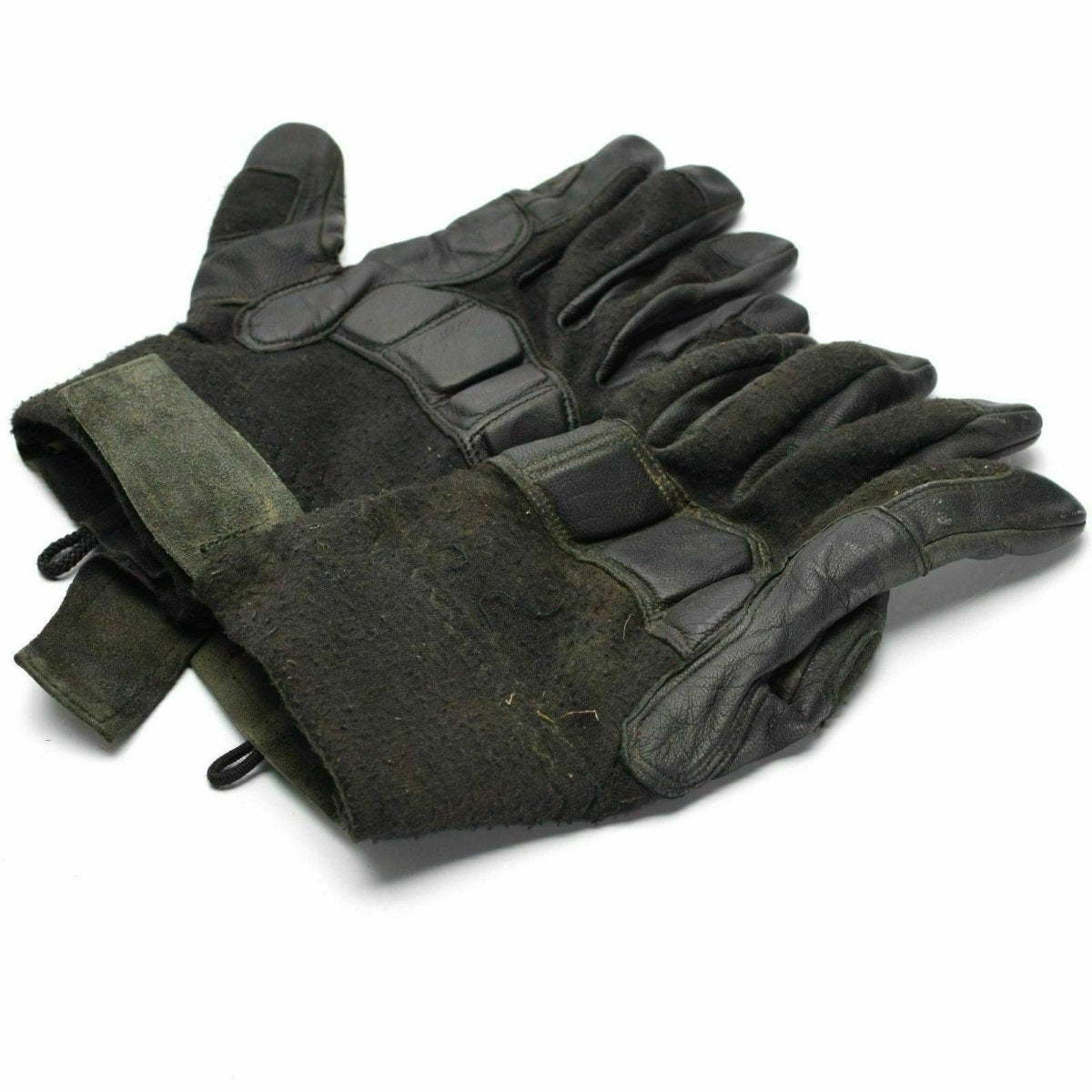 Gants tactiques de combat originaux de l'armée autrichienne Gants militaires en cuir Nomex