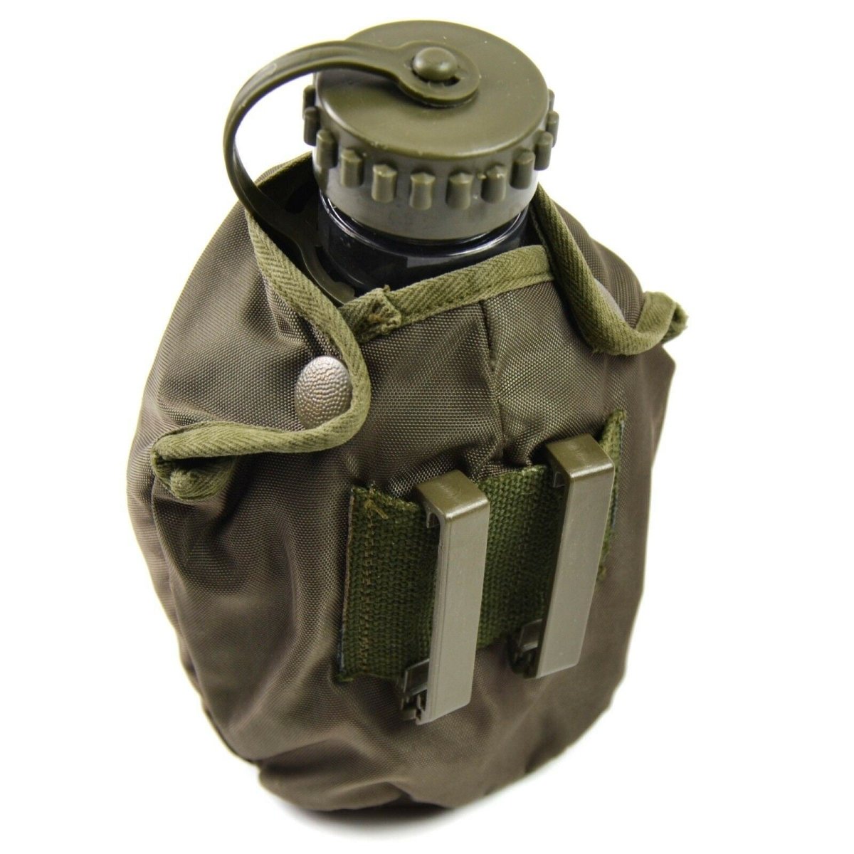 Origineel Oostenrijkse leger drink fles fles fles militaire kantine pot zakje