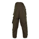Austrian military pants for cold weather with suspenders