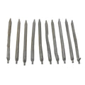 Originele Oostenrijkse militaire aluminium tentharingen kampeerharingen, 10 stuks, 26 cm