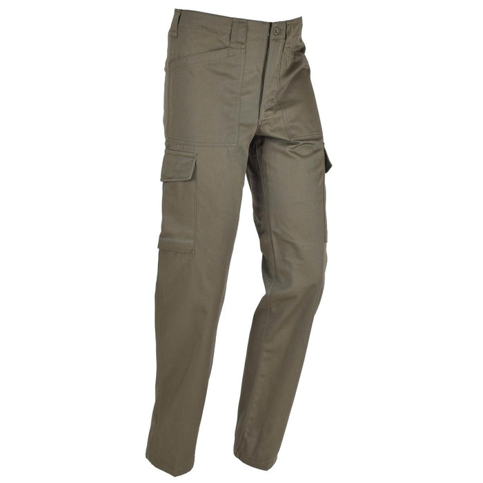 Original Austrian military anzug 75 cargo pants olive work service trousers NEW - GoMilitar