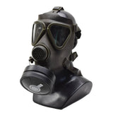 Ensemble de masques à gaz Drager militaire autrichien original, à usage décoratif, olive