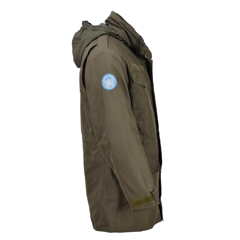 Original Austrian military Gore - Tex parka w liner rain jacket casual formal - GoMilitar