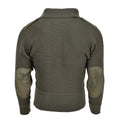 Original Austrian Military sweater reinforced elbows blouson rib knit pullover