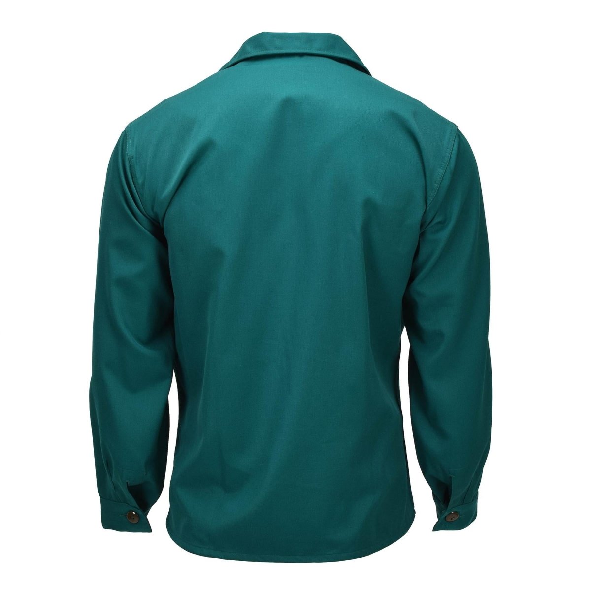 Chemise de campagne militaire autrichienne originale de type 75, vêtements de travail à manches longues, vert