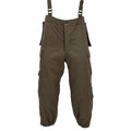 Pantalon d'hiver militaire autrichien original isolé hydrofuge olive