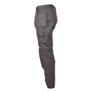 Original Belgian Army cargo pants work reinforced knees extra pockets gray NEW - GoMilitar