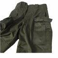 Pantalon de combat de campagne d'origine de l'armée belge M65 pantalon militaire vert olive surplus