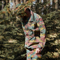 Origineel Belgisch leger Militaire gevechten M90 Field Jacket Parka Jigsaw Camo Surplus
