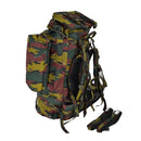 Original Belgian military 120L tactical backpack jigsaw camo waterproof bag NEW - GoMilitar